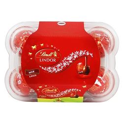 Lindor Truffle Eggs Milk Chocolate - 6 Piece Box