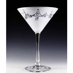 San Francisco Martini Glass Set