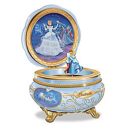 Disney's Cinderella Heirloom Porcelain Music Box