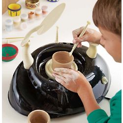 Kid's Pottery Wheel and Accessories