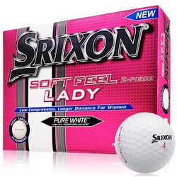 Lady's Soft Feel Personalized Golf Balls