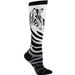 Zebra Wildlife Knee-Highs