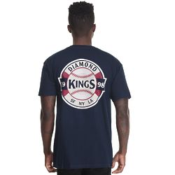 Mens Kings Baseball Crest T-Shirt