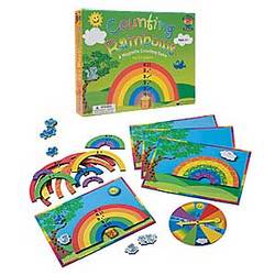 Counting Rainbows Magnetic Counting Game