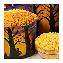 Spooky Halloween Popcorn Tin