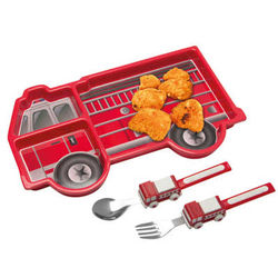 Fire Truck Mealtime Set