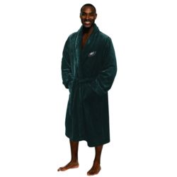 Men's Philadelphia Eagles Silk Touch Plush Bath Robe