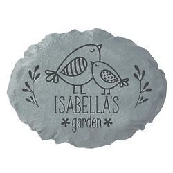 Little Birdies Personalized Large Garden Stepping Stone