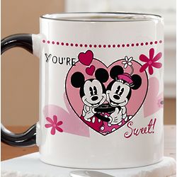 You're Sweet Mickey and Minnie Mouse Coffee Mug