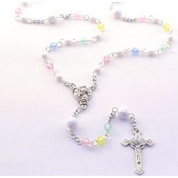 Pastel Rainbow Rosary