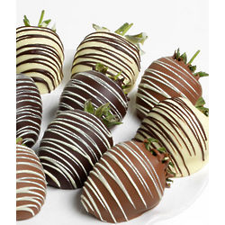 Triple Chocolate Covered Strawberries