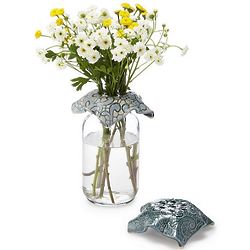 Flower Top Set and Jar Vase