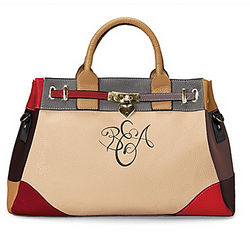 My Personal Style Satchel Embroidered with Monogram