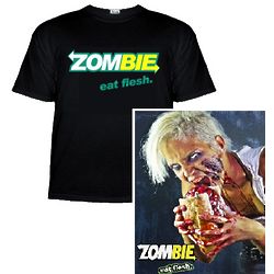 Zombie Eat Flesh Sandwich T-Shirt