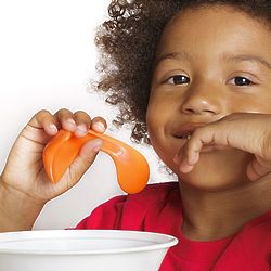 2 Toddler Self-Feeding Right-Handed Spoons