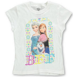 Little Girl's Disney Frozen BFF T-Shirt