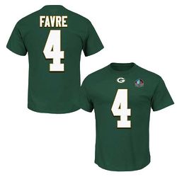 Men's Green Bay Packers Brett Favre Hall of Fame T-Shirt