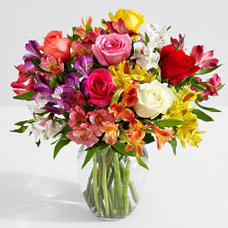 Smiles & Sunshine Bouquet with Ginger Vase