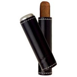 Envoy Black Single Cigar Case