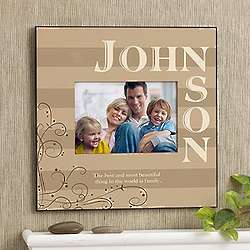 Personalized Family Memories 5x7 Picture Frame
