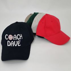 Personalized Custom Coach Baseball Hat