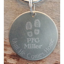 Until He Comes Home Military Key Chain