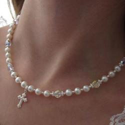 Adorned in Faith and Pearls Necklace