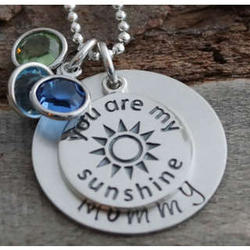 You Are My Sunshine Personalized Necklace