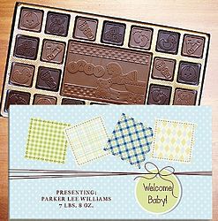 Welcome Baby Chocolates Gift Box