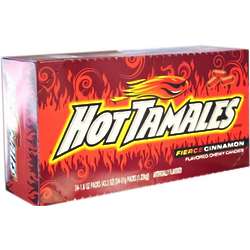 Hot Tamales Chewy Cinnamon Candy