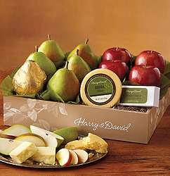Pears, Apples & Cheese Gift Box