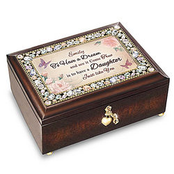 You're a Dream Come True Personalized Music Box with Poem Card