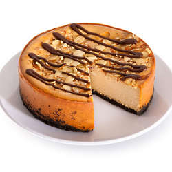 6 Inch Kahlua Almond Cheesecake