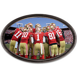 Going the Distance 49ers Personalized Wall Decor