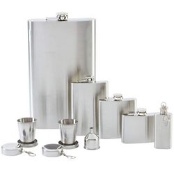 Personalized Multiple Flasks Gift Set