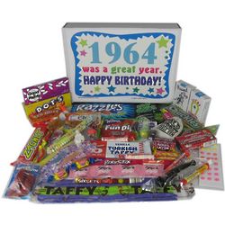 1964 Nostalgic Candy 50th Birthday Candy Gift Box