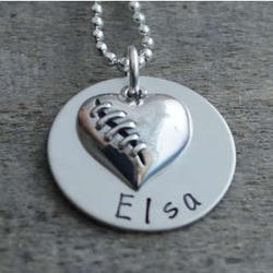 Mended Heart Personalized Necklace