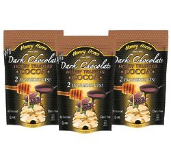3 Bags Dark Chocolate Honey Cocoa Truffles