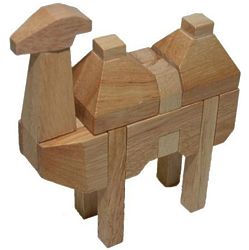 Camel Kumiki 3D Wooden Puzzle