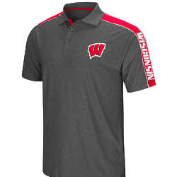 Mens Wisconsin Badgers Southpaw Polo