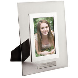 Clear Glass Personalized 4x6 Photo Frame
