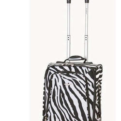 Zebra 20" Softside Spinner Carry On Luggage