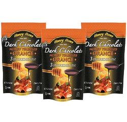 3 Bags of Dark Chocolate Honey Orange Truffles