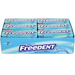 Freedent Spearmint Chewing Gum - 12 Count Box