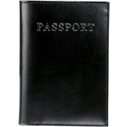 Western Coach Leather Passport Holder