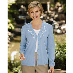 Women's Embroidered Touch of Heaven Cardigan