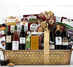 Grand California Red and White Wine Gift Basket