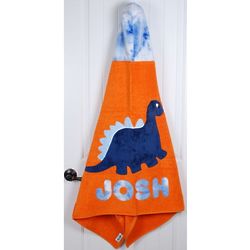 Personalized Dinosaur Towel