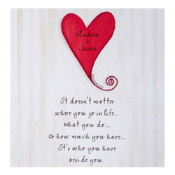Personalized Love Poem Canvas