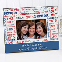School Spirit Personalized Picture Frame